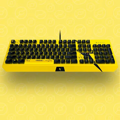 Razer Pokémon Pikachu Limited Edition 104-Key Wired Computer Gaming Mechanical Keyboard (Green Switch) – Ultimate Gaming Experience