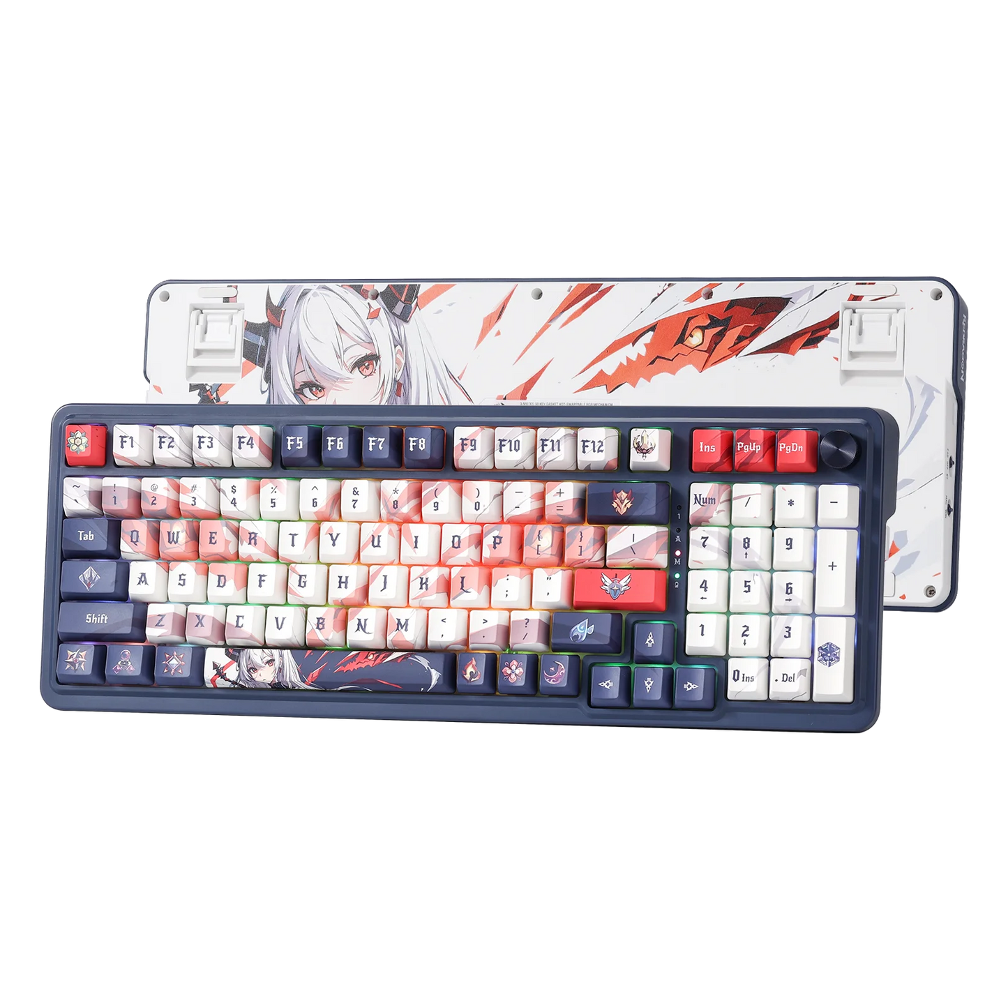 Redragon EISA K686 PRO SE - Anime Edition Mechanical Keyboard | RGB, Hot-Swappable, High Performance for Gaming & Typing