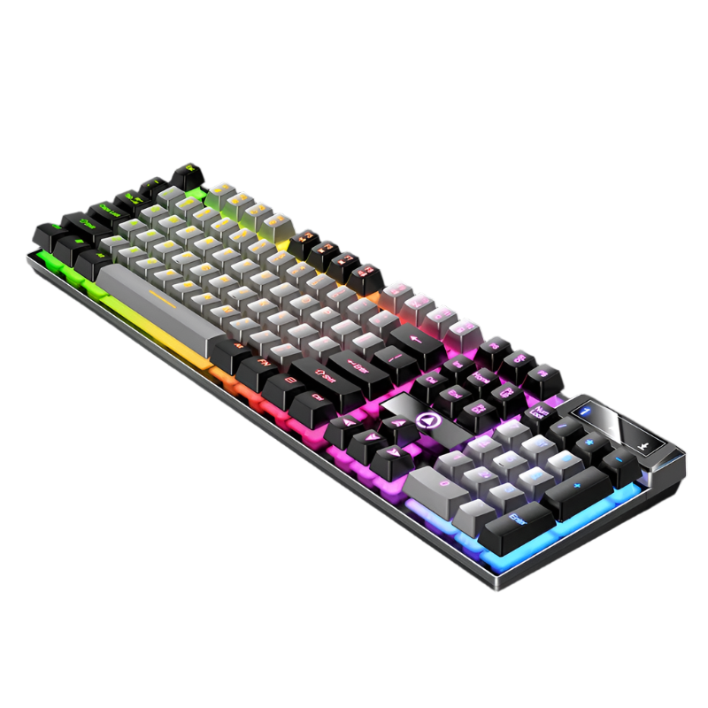 Wired Gaming Keyboard with Numpad – Low Profile Design for PC, Laptop, and Desktop