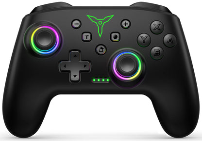 BEBONCOOL Wireless Switch Pro Controller – Compatible with Switch OLED/Lite, Double Vibration Joystick Gamepad