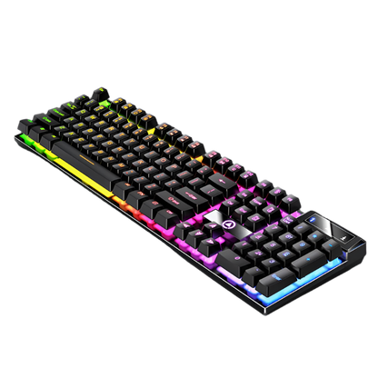 Wired Gaming Keyboard with Numpad – Low Profile Design for PC, Laptop, and Desktop