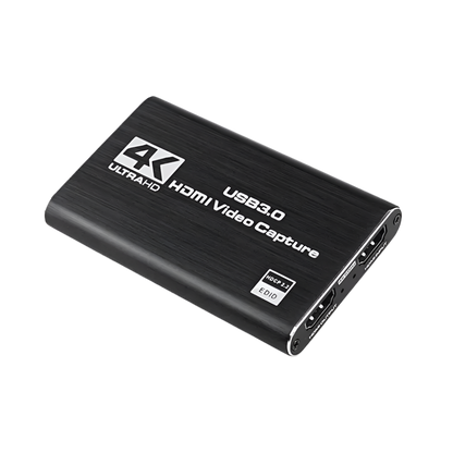 4K 1080p 60FPS HD Video Capture Card – USB 3.0 HDTV Camera Recorder for Live Streaming & Gameplay