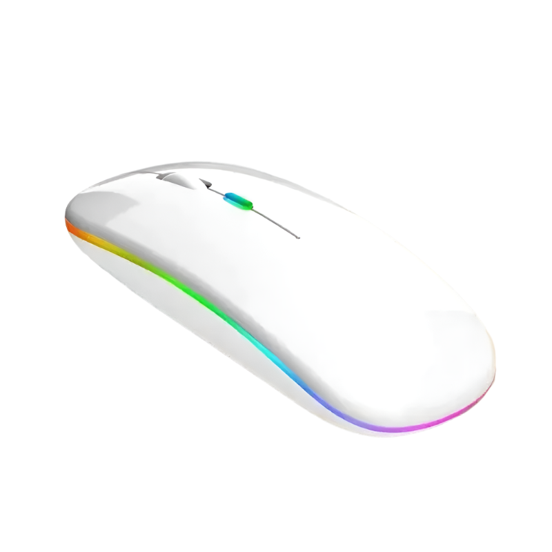 RGB Wireless Gaming Mouse – Rechargeable, Silent, Ergonomic Design for Laptop and PC