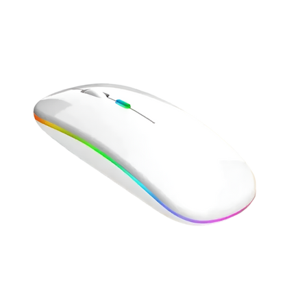 RGB Wireless Gaming Mouse – Rechargeable, Silent, Ergonomic Design for Laptop and PC