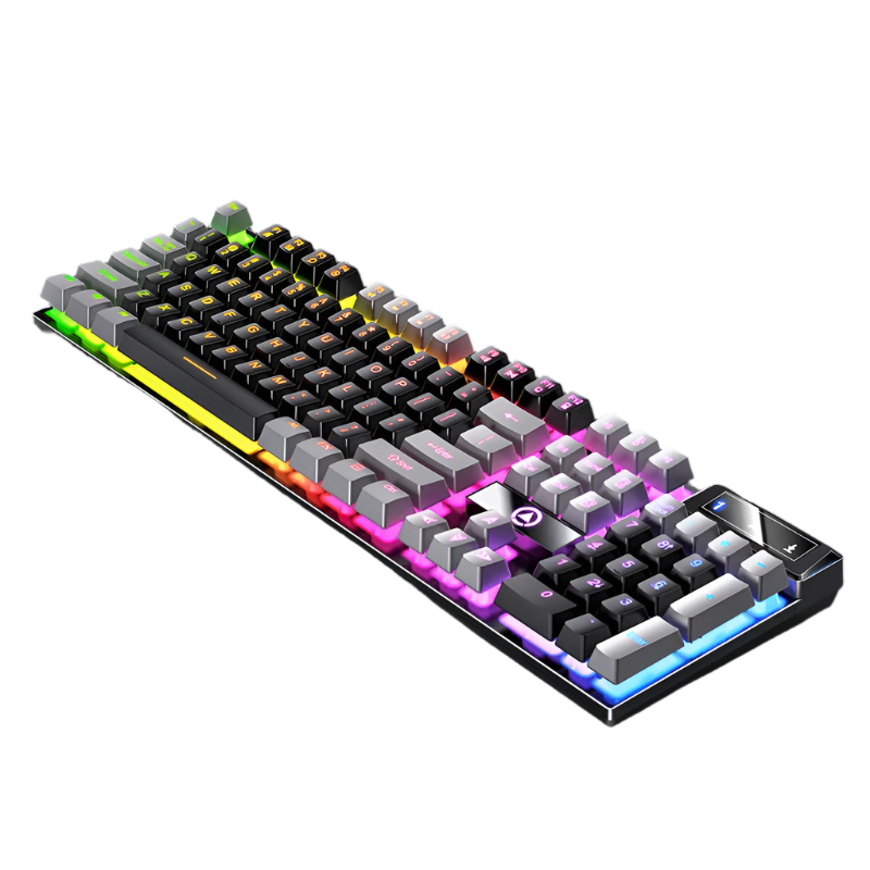 Wired Gaming Keyboard with Numpad – Low Profile Design for PC, Laptop, and Desktop