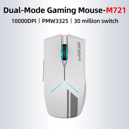 Machenike M7 Wireless Gaming Mouse - RGB, 10000 DPI