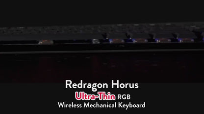 Redragon Horus K618 – 3-Mode Wireless Mechanical Gaming Keyboard